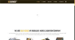 Desktop Screenshot of eastcoastmodulardormers.com